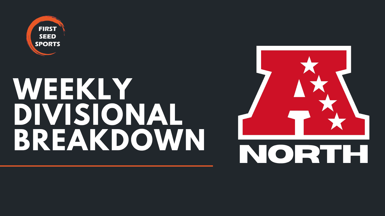 Weekly Division Breakdown - AFC North - First Seed Sports