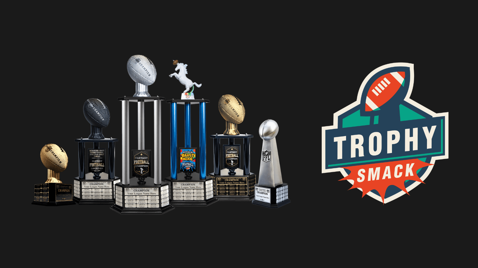 Fantasy Football Trophies - TrophySmack